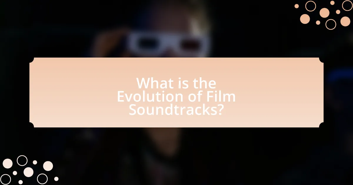 What is the Evolution of Film Soundtracks?